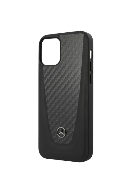 Защитен калъф  Dynamic Carbon за iPhone 12 Mini MEHCP12SRCABK - Black