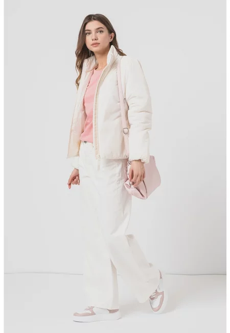 Зимно яке с вата и джобове встрани