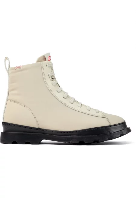 Боти Brutus 1649 с кожа - Сив