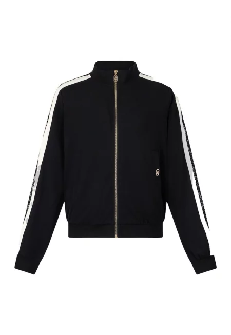 Cotton - Суитшърт с дантела