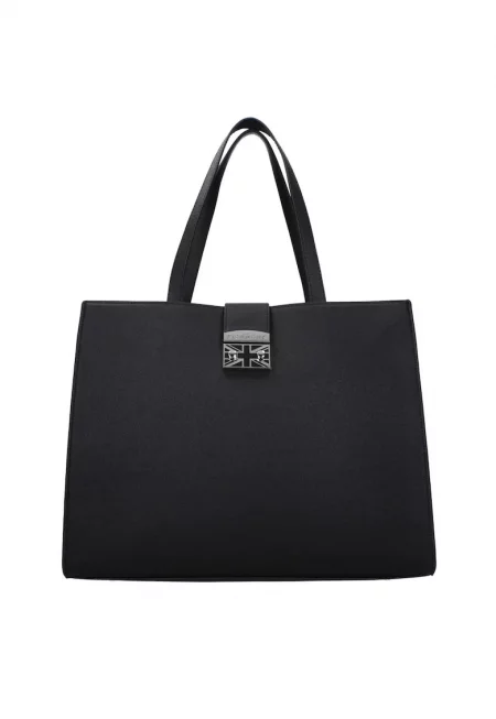 Дамска чанта  черна 37 x 29 x 12 -5 см