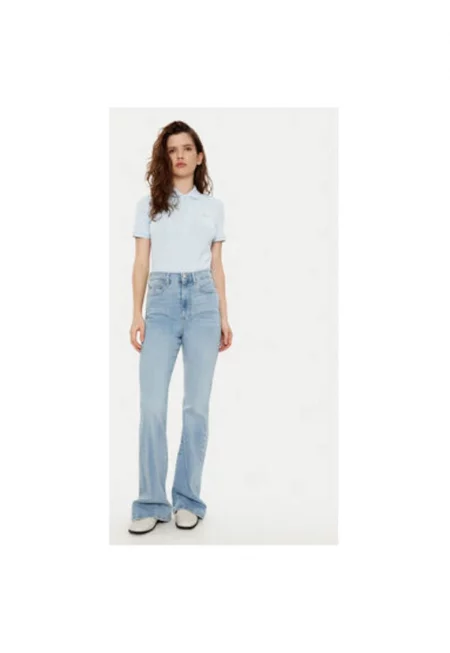 Дамска тениска -  304995026 - Памук - Син