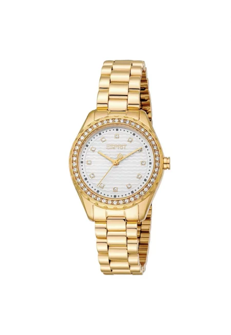 Дамски часовник  модел ES1L452M0025 - 30мм - стомана - златист цвят