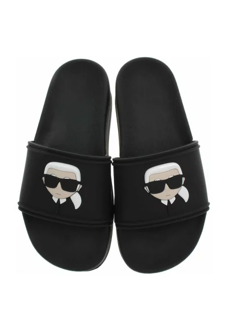 Дамски чехли  KL80805A V00 - черни - Черен