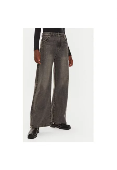 Дамски дънки -  304839405 - Памук - Сив