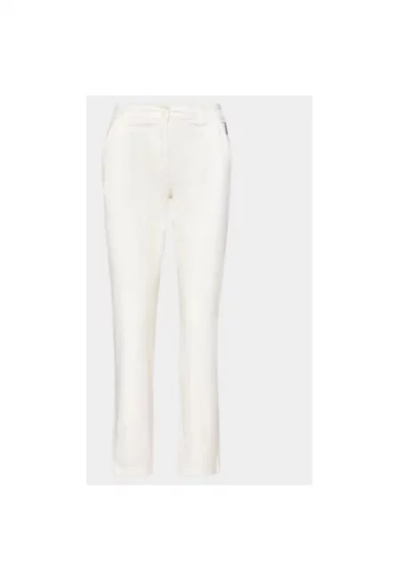 Дамски панталон -  303651817 - Памук - Бежов