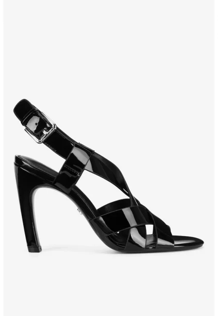 Дамски сандали  5903698711034 - Естествена кожа - Черни - Черен