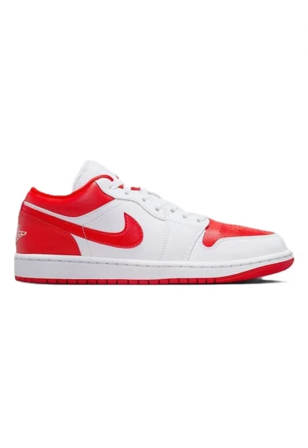 Дамски спортни обувки  WMNS AIR JORDAN 1 LOW - Екологична кожа - Червен - Червен