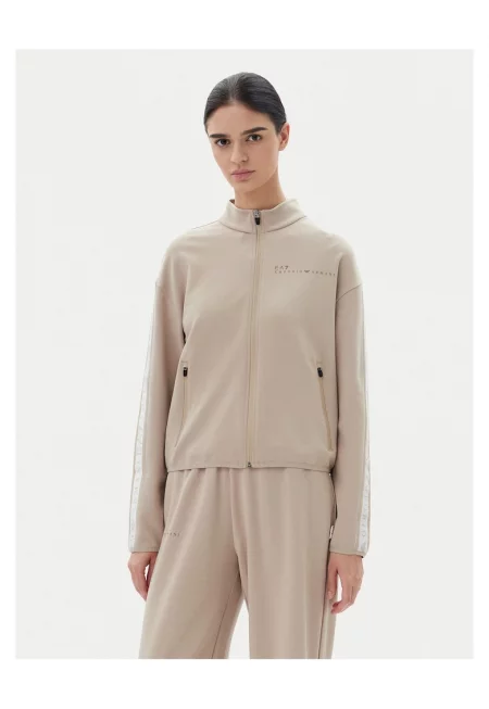Дамски суичър  серия Emporio Armani - бежов -