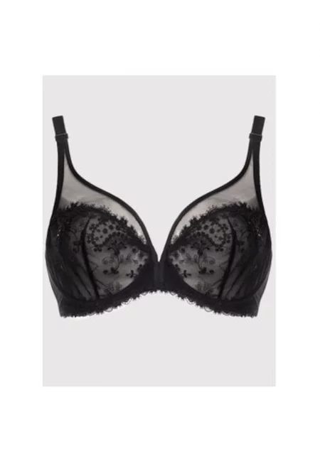 Дамски сутиен -  206830241 - Полиестер/Полиамид - Черен - Черен