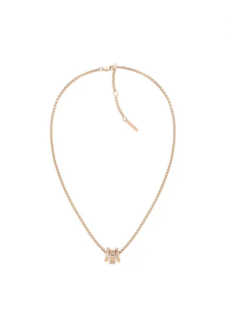 Дамско колие  35000366 - сребристо - неръждаема стомана