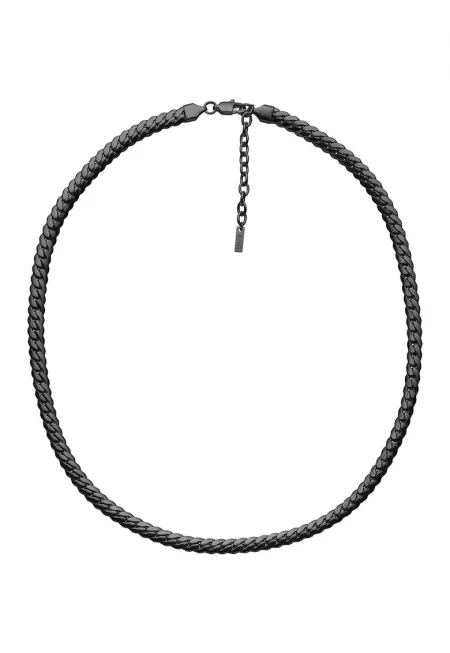 Колие от неръждаема стомана - Черен