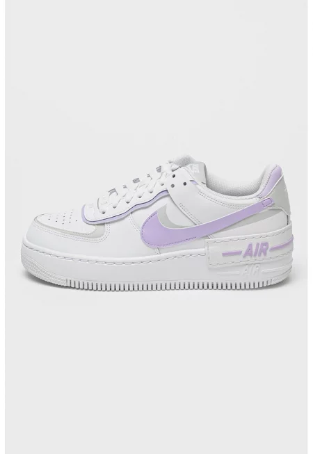 Кожени маратонки Air Force 1 Shadow с еко кожа
