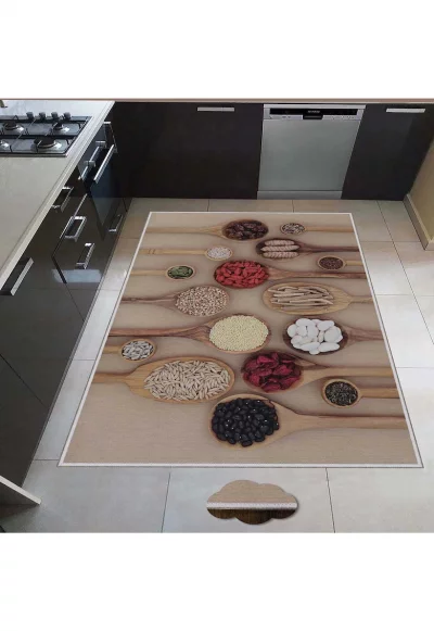 Кухненски килим  с дигитален печат и тъкана основа Baymen