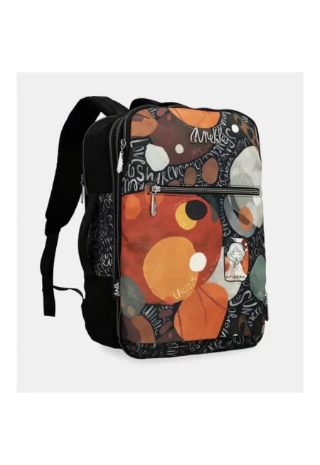 Малка дамска раница за пътуване 40575 011 - Многоцветен