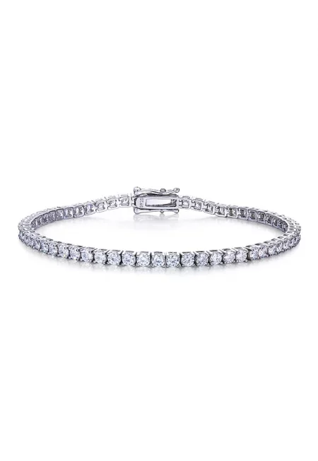 Мъжка гривна  Diamond Moissanite - размер 18 см