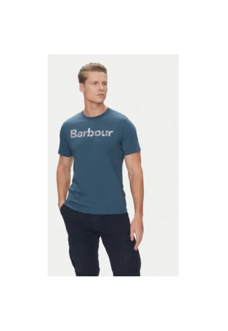 Мъжка тениска  MTS1391BU18 - Памук - Тъмносин - Тъмносин