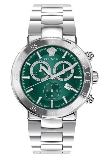 Мъжки часовник  Urban Mystique - неръждаема стомана - 43 мм - 5 ATM - сребрист