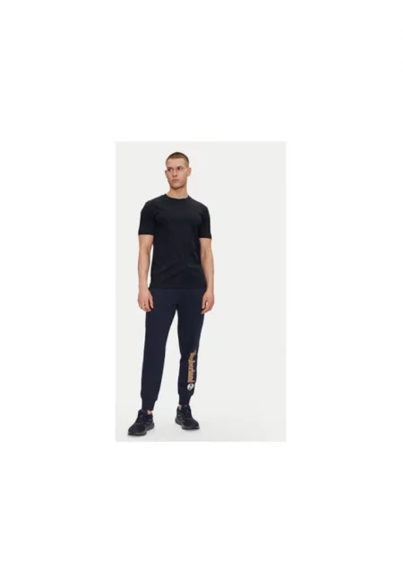 Мъжки спортни панталони  TB0A5YFB4331 - памук/полиестер - тъмносиньо
