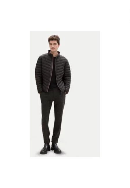 Мъжко яке -  304685385 - Полиестер - Черно - Черен