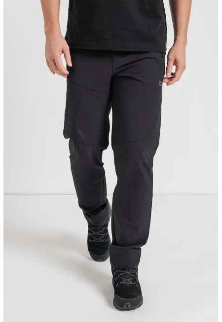 Панталон за хайкинг Glastal с джобове с цип - Черен