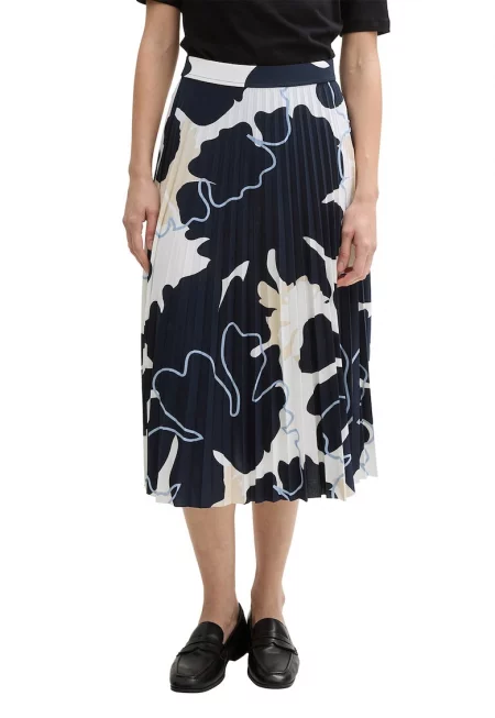 Плисирана миди пола