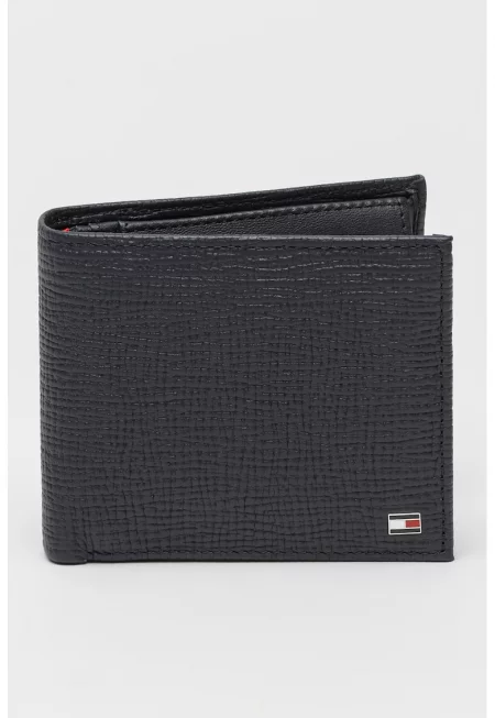 Портфейл Flag Extra с релефна кожа - Ултрамарин синьо