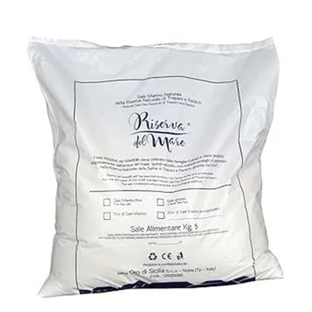 Ръчно добита натурална морска сол на кристали, 5 kg