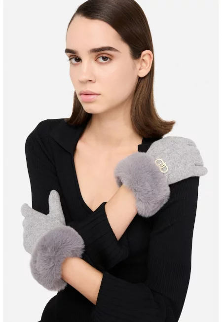 Ръкавици с еко пух