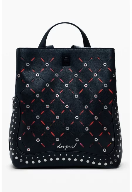 Раница от еко кожа с капси