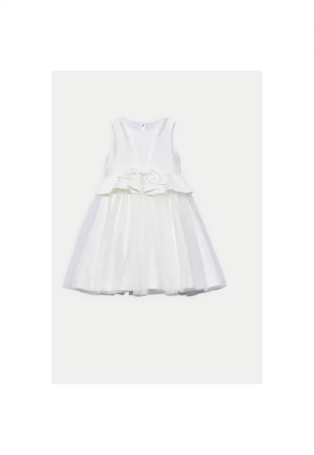 Рокля за момиче Abel Lula - 5034 - Полиестер/Полиамид - Бял