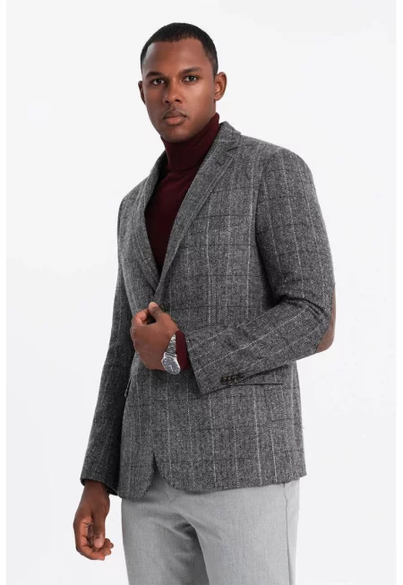 Сако с дълги ръкави - Tъмносив