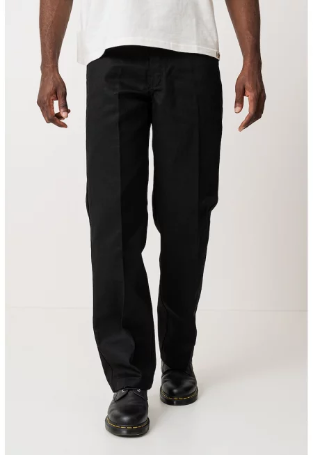 Семпъл прав панталон - Черен