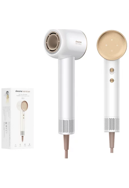 Сешоар Glory  1600W - 2 нива на въздушния поток - 4 температурни настройки - йонизираща функция - Бял