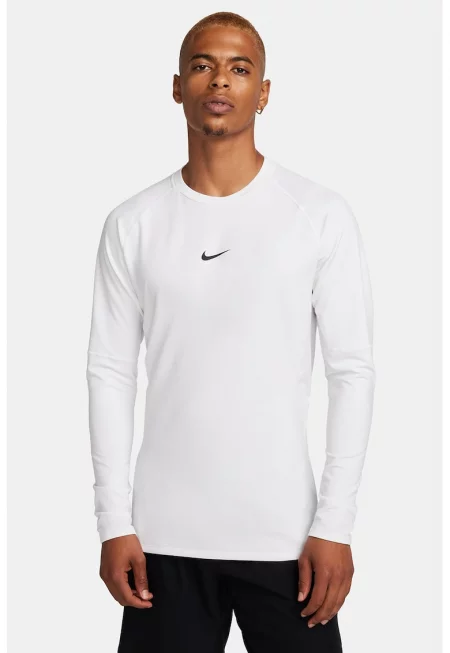 Слим фитнес блуза Dri FIt Pro Warm - Бял