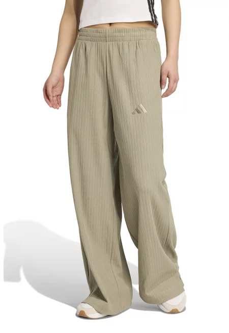Спортен панталон с широк крачол - Бежов