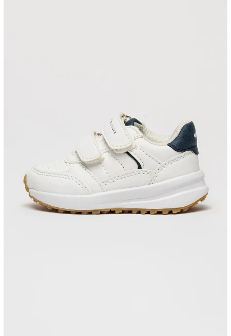 Спортни обувки от еко кожа с велкро