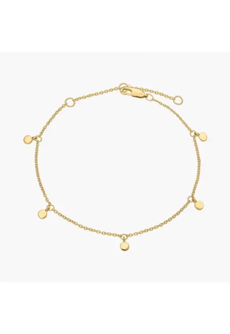 Сребърна гривна Golden Allegra