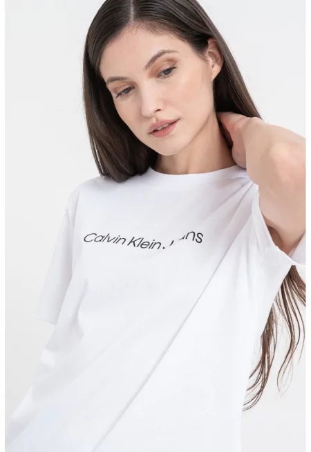 Тениска от памук с лого