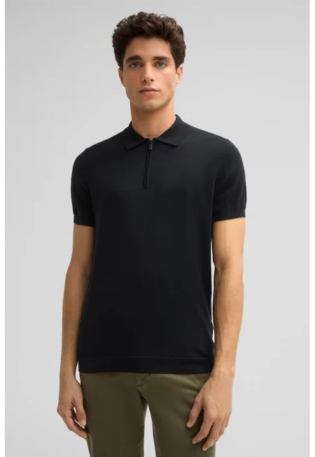 Тениска Regular Fit с поло яка 30045704 - Черен