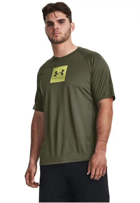 Тениска  Tech Print Fill с къс ръкав 1380785 1380785-39028807