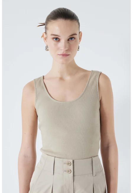 Tоп с памук и рипс