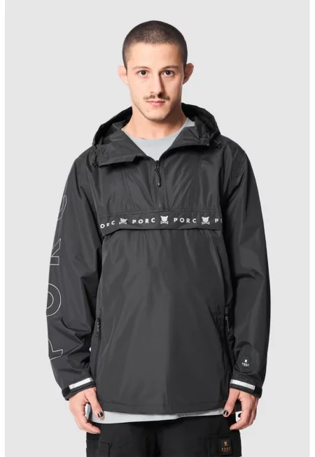 Унисекс яке с лого - Антрацитно сиво