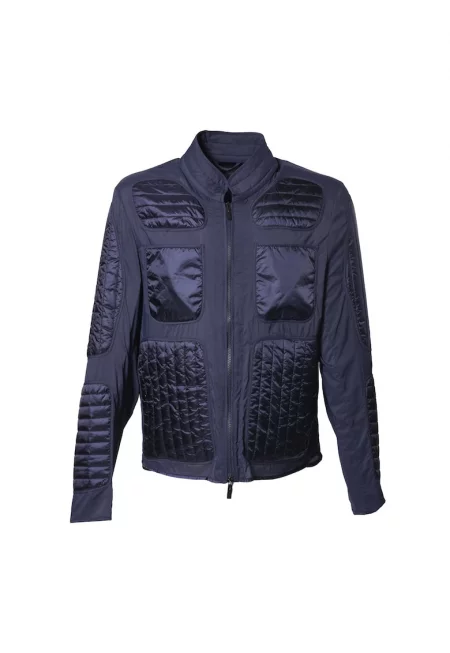 Яке с цип и капитонирани детайли