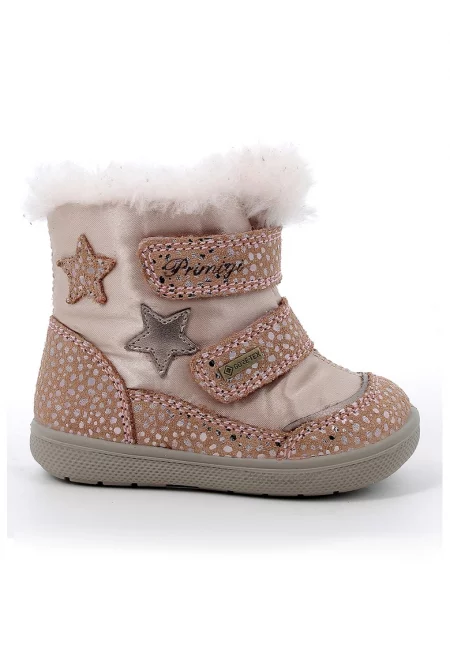 Зимни боти с велкро и еко пух