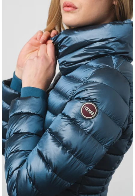 Зимно яке с пухена вата и висока яка