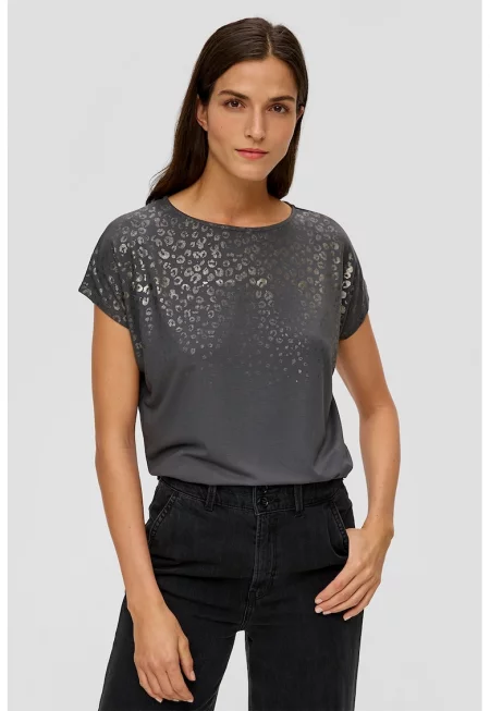 Блуза с принт