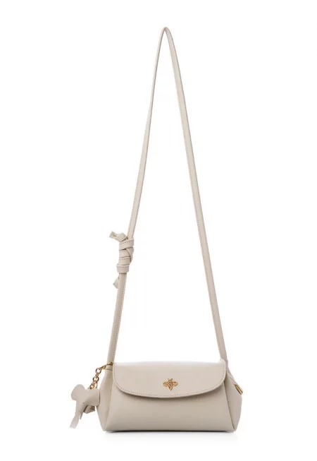 Чанта през рамо от еко кожа с лого