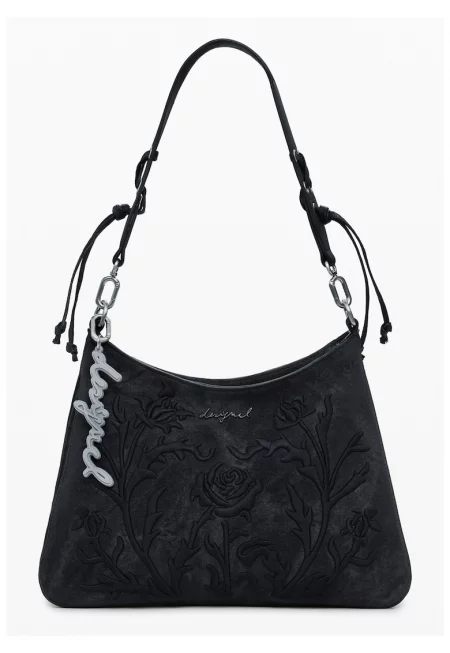 Дамска черна чанта 25WAXP40