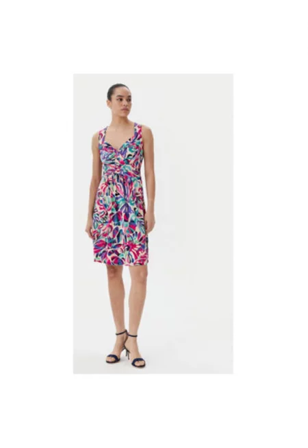 Дамска лятна рокля  251-RCOLO - Полиестер/Еластан